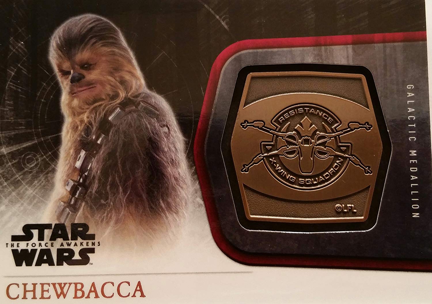 Star Wars Force Awakens Series 1 Bronze Medallion Card M-40 Kylo Ren Star Wars Force Awakens Series 1 Bronze Medallion Card M-40 Kylo Ren